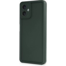 Newface Samsung Galaxy A06 Kılıf Viera Silikon - Koyu Yeşil