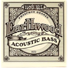 Ernie Ball P02070 Earthwood Fosfor Bronz Akustik Bas Telleri, Ölçü 45-95 Orijinal Versiyon