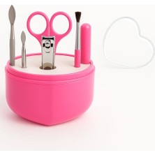 10'lu Manikür Pedikür Seti – Paslanmaz Çelik | Tırnak Törpüsü, Makas, Et Pens Seti | Taşınabilir Kutulu Tırnak Bakım Seti | Kadın Erkek Için Uygun