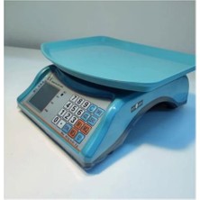 Abnturk 30X13X30 cm Taşınılabilir Şarjlı Diital Göstergeli Çift Taraflı Terazi