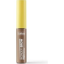Callista Wonder Brow Eyebrow Mascara Kaş Maskarası 01 Blonde, Kahverengi