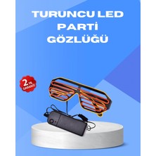 MiraLive Gece Eğlencelerine Özel Renkli LED Işıklı Gözlük