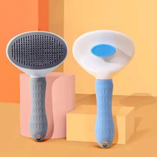 Otomatik Temizlenen Tuşlu Evcil Hayvan Tarağı, Kedi Köpek Tüy Toplayıcı Tarak Asorti