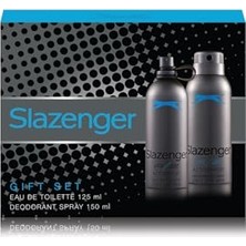 Slazenger Active Sport Eau De Toilette Set, (Mavi, 125+150 Ml)