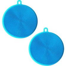 Buffer® 2'li Kir Tutmaz Tırtıklı Yüzey Bulaşık Yıkama Pedi