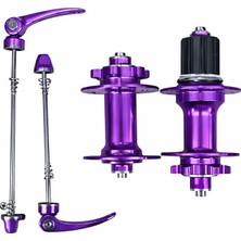 ForteGT Forte Gt Hub Sesli Ön Arka Göbek Seti Mor XYBC-680 Mandallı 6 Vida Disk