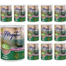 Mystic Yavru Kedi Tavuklu Pate 400 gr x 12 Adet