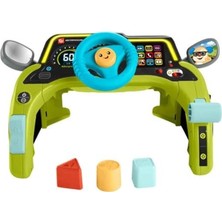 Fisher-Price Eğlen ve Öğren Ilk Arabam Fisher-Price Eğlen ve Öğren Bebek ve Yürüme Çağındaki Çocuklar Için Birden Fazla Dil Desteğine Sahip Eğitici Ilk Arabam Aktivite Merkezi HYR91