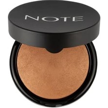 Note Cosmetics Baked Blusher 05 Mocha Taste Işıltılı Fırınlanmış Toz Allık