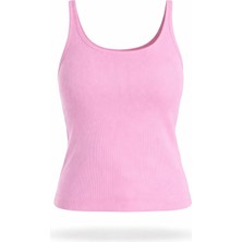 5in1Canpolat Pembe U Yaka Fitilli Basic Atlet