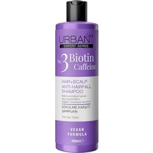 Urban Care Expert No.3 Biotin & Caffeine Dökülme Karşıtı Saç Bakım Şampuanı 350 ml -Vegan