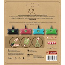 Cook Kaka Torbası Taşıma Aparatı, 30 Adet Kaka Torbası Dahil