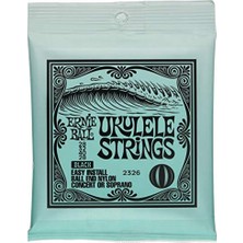 Ernie Ball Konseri/soprano Ball End Naylon Ukulele Telleri - Siyah