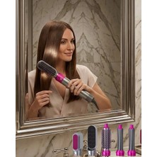 Zenvia Profesyonel Saç Şekillendirici 5 Fonksiyonlu Fön Düzleştirme ve Dalga Yapma Seti