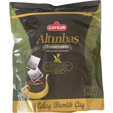 Çaykur Altınbaş Bergamot Aromalı Demlik Poşet Çay 5 gr 200'LÜ Paket Tomurcuklu Lezzet