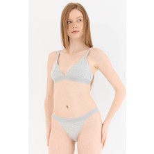 Naphor Touch Gri Bikini Külot