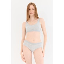 Naphor Touch Gri Boyshort Külot