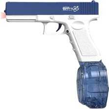 Giffy/şarjlı Elektrikli Su Tabancası Tam Otomatik 10M Fışkırtma Havuz Deniz Açık Hava Işıklı 300 ml Kapasiteli 500 Mah Bataryalı