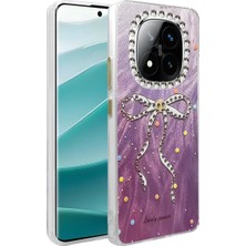 Newface Xiaomi Redmi Note 14 Pro 4g Kılıf Blade Aynalı Desenli Kapak - Desen 1