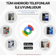 Bey Lifetag ile Uyumlu Smart Tag Için Lisanslı Akıllı Takip Cihazı - Siyah (Sadece Androıd ile Uyumludur)