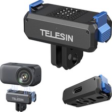 Telesin Telesın Osmo Nano Için Manyetik Adaptör (Type-C Şarj Portlu)