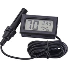 Dijital Nem Ölçer Termometre Problu Nem Ölçer Termometre Kuluçka Makinası Için Termometre Nem Ölçer