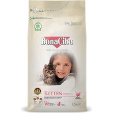 Kitten Tavuk Hamsi Yavru Kedi Maması 1,5 kg