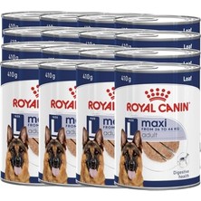 Royal Canin Maxi Yetişkin Konserve Maması (410G x 12 Adet)