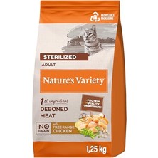 Tahılsız Tavuklu Kısırlaştırılmış Kedi Maması 1,25 kg