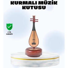 Uslucan Alışveriş Enstrüman Şeklinde Müzik Kutusu Lüt Tasarım Melodious Music