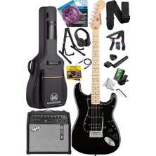 MAP-35BK-50AMP Maple Klavye Ssh 50W Amfili Elektro Gitar Seti