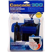 Cascade 300 Gph Aktif Karbonlu Akvaryum Filtre Kartuşları, 3'lü Paket