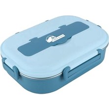 Urban Badger 304 Paslanmaz Çelik Mavi Lunchbox 1000 ml ve 1 Adet Çelik Kaşık, Dayanıklı Kamp Ekipmanları, Kamp Aksesuarları, Açık Hava Sporları, Doğa Sporları, Yürüyüş, Kamp Mutfağı, Kamp Malzemeleri