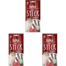 Biftekli Kuzulu Kedi Ödül Çubuğu 5 gr 3 Adet 3lü Paket