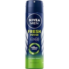 Nivea Fresh Power Sprey Deodorant Erkek, 150 ml