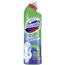 Domestos Tuvalet Temizleyici Renk Değiştiren Tuvalet Uzmanı Kireç Çözücü 750 ml 1 Adet