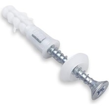 Korniş Montaj Seti Dübel + Vida + Pul (10 Adet)