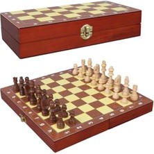 Kutulu Ahşap Satranç Takımı