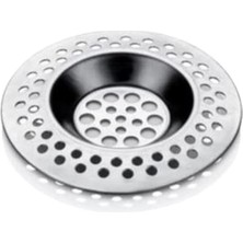 Easyso Paslanmaz Lavabo Evye Süzgeci 7cm Ideal Boy Standart Gri Delikli Yeni Model Sök- Tak - Çıkar Kolay Temizlenir Lavabo/banyo/küvet Aksesaur 1 Adet