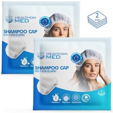 Su Kullanmadan Saç Temizleme Şampuan Bonesi (3'lü Paket)-Kamp, Seyahat ve Hasta Bakımı Için Uygun, Durulama Gerektirmeyen Aloe Vera Içerikli Şaç Yıkama Bonesi