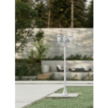 Eglo 22996 "laterna 5" 192 cm Yüksekliğinde Alüminyum Döküm Dış Mekan Bahçe Aydınlatması Direk IP44