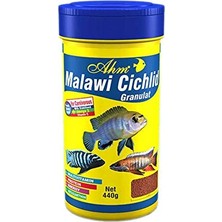 Ahm Malawi Cichlid Renklendirici Granül Balık Yemi 1000 ml 440 gr 8699375330182