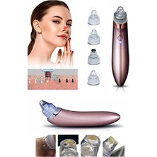 Vakumlu Akne Siyah Nokta Leke Çıkarıcı Cilt Temizleme 4 Başlıklı