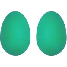 Midex ORF-MT8GR Örf Aletleri Plastik Yeşil Yumurta Marakas Müzikal Titreme 2 Adet (Çift)