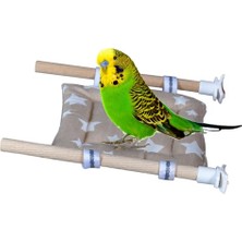 Kuş Yatağı Yumuşak Dokulu Kumaş Kuşlar Için Yatak Kuş Yatak En 11 cm Boy 11 cm