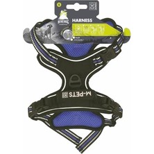 Hıkıng Reflektörlü Soft Sırt Tasması Blue (S)