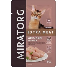 Adult Gravy Tavuk Etli Kedi Yaş Maması 80 gr x 24 Adet