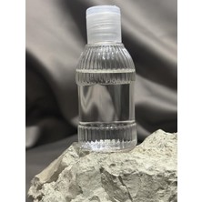 Tuba Toptaş 50 Adet 50 ml Boş Plastik Şişe YM23 Şeffaf Kapak