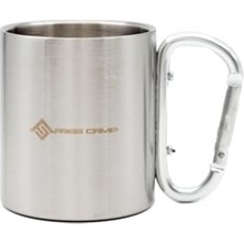 Karabinalı Metalik Mug, Tek Ebat, 205300-STD