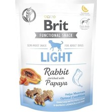 Care Functional Snack, Kilo Kontrolü Için, Tahılsız, Tavşan Etli ve Papayalı, Fonksiyonel Yetişkin Köpek Ödülü, 150 G